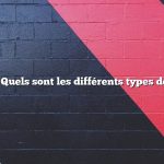Question : Quels sont les différents types de grillages